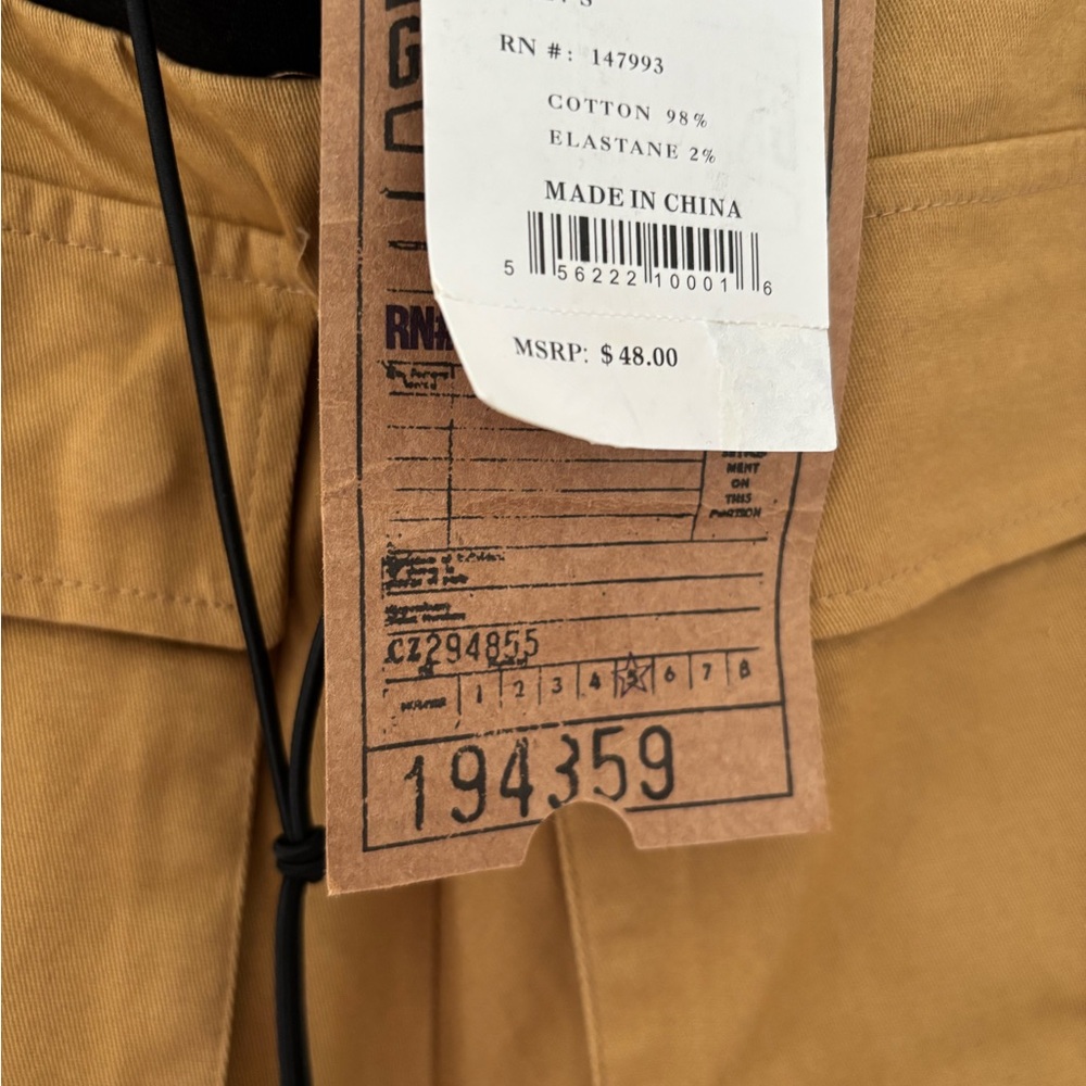 Men's Tan Pants